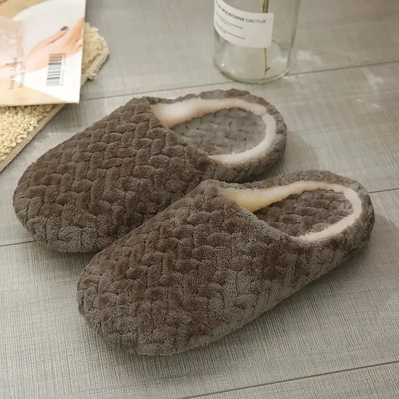 Unisex tossut | Pehmeät sisätossut, liukuestepohja | Mukavat kotitossut