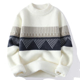 Jouluneule miesten pyöreäkaula pullover paksu casual talvineule