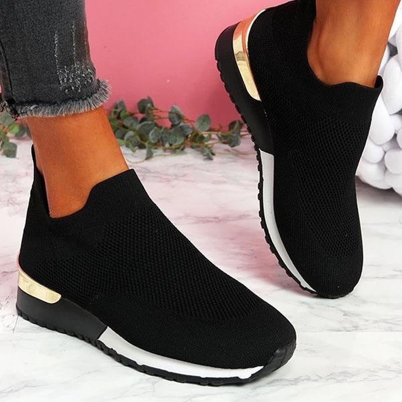 Joustava Slip-On lenkkarit-kengät-EmiyoSuomi