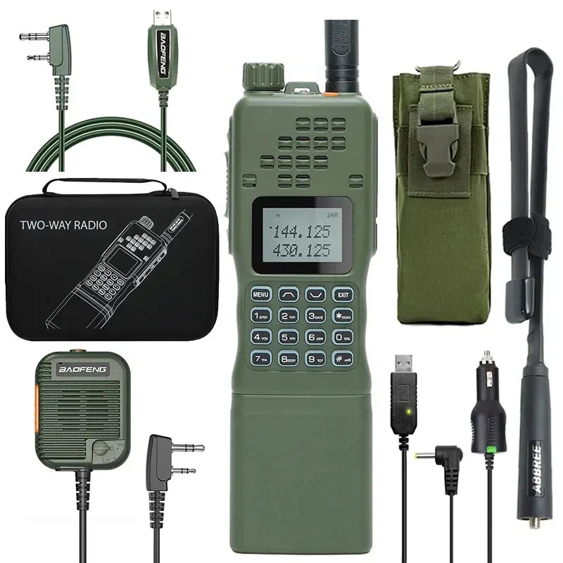 Kaksitaajuinen VHF/UHF - Käytäväpuhelin - CommGuard-***Dual-Band Walkie Talkie - CommGuard-EmiyoSuomi