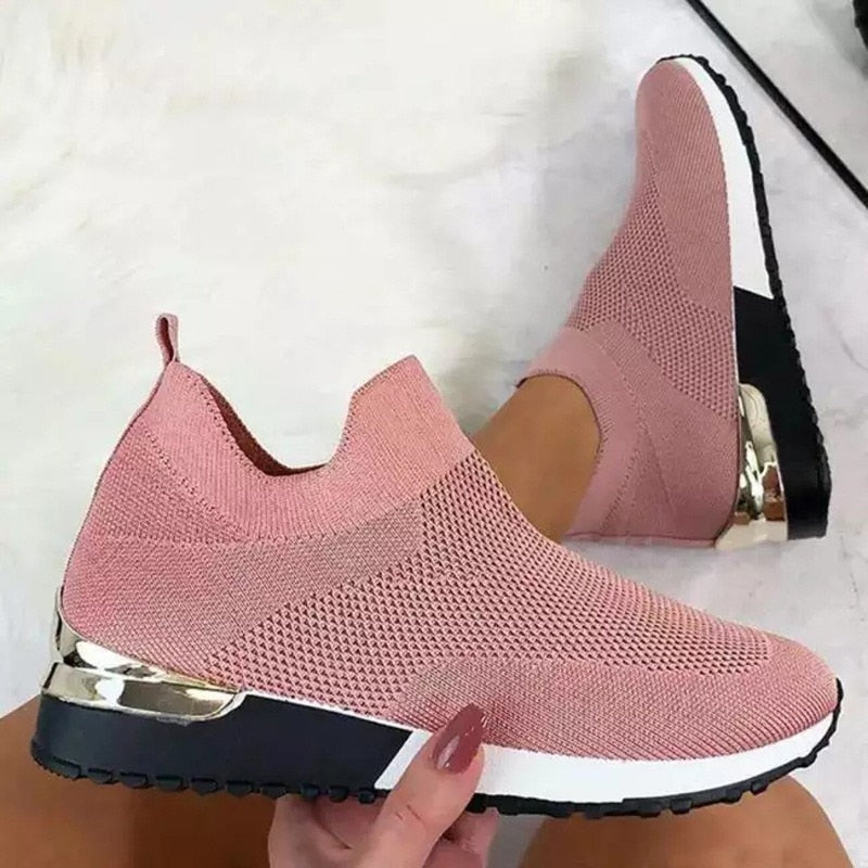Joustava Slip-On lenkkarit-kengät-EmiyoSuomi
