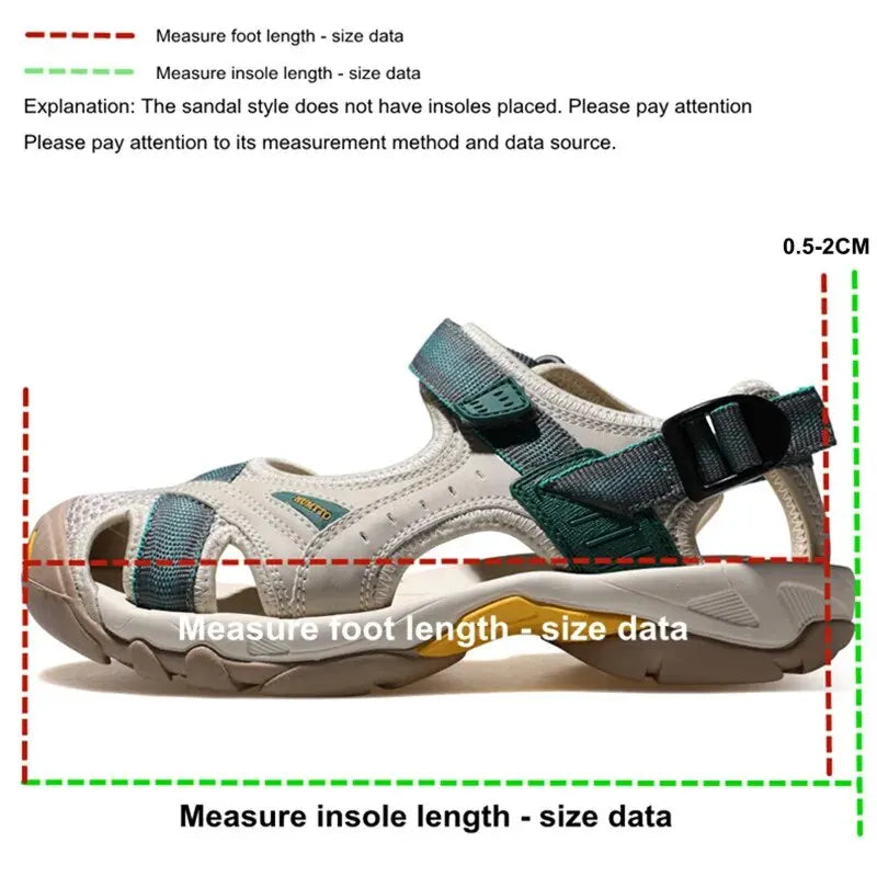 Unisex Zorro Vaellus Sandalit - Mukava - Kestävä - Tyylikäs-kengät-EmiyoSuomi