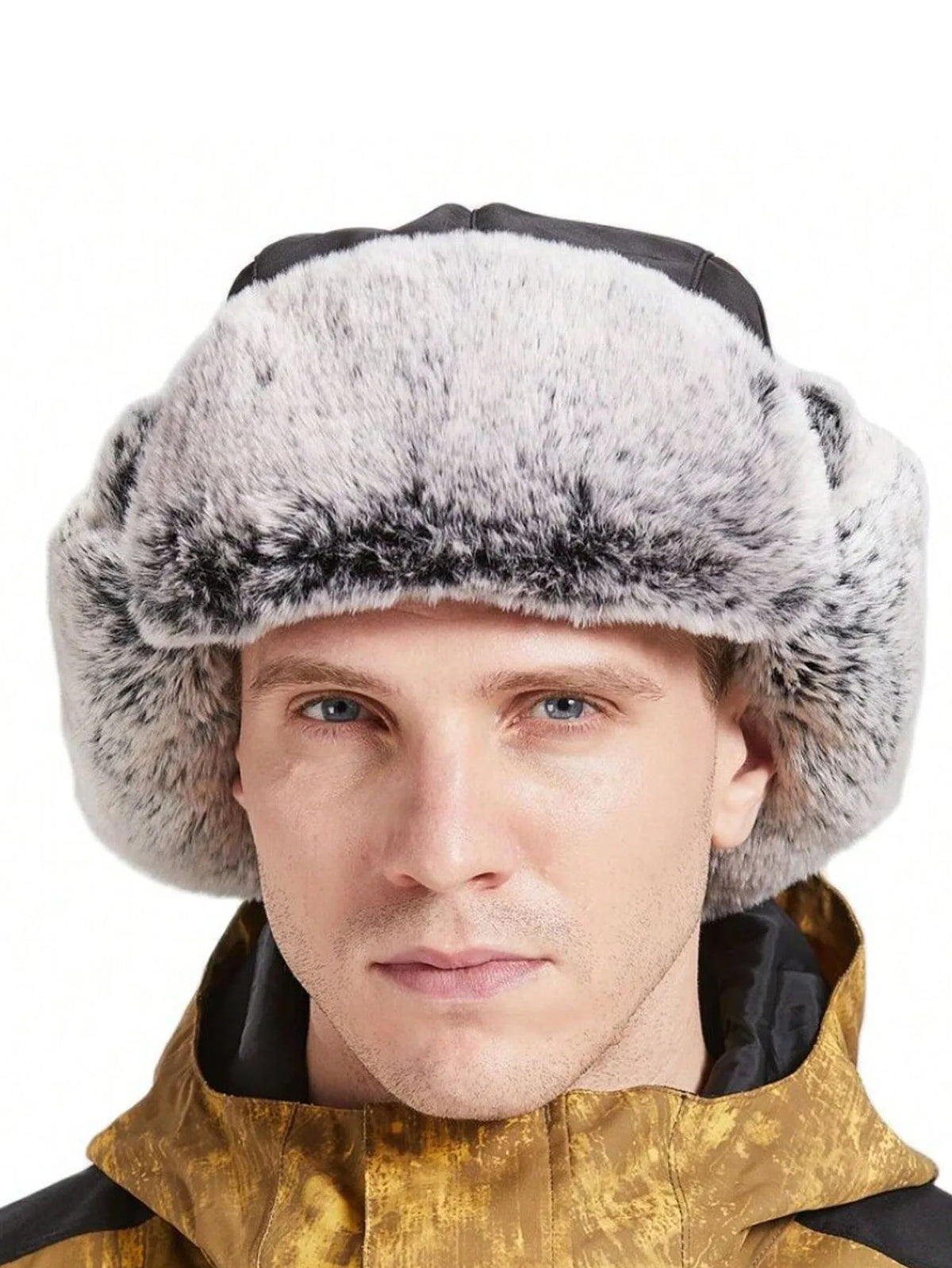 Trapper pipo tekoturkis korvaläpillä ja säädettävällä soljella