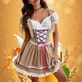 Dirndl Oktoberfest Annika - Perinteinen naisten mekko-Mekot-EmiyoSuomi