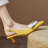 Slingback-korkokengät - Terävä - Elegantti - Naistenmuoti - EmiyoSuomi