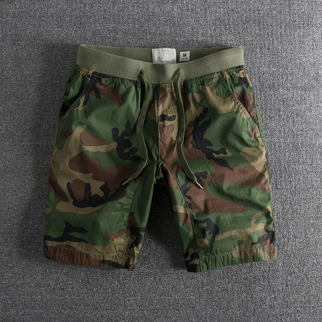Calvin - Miesten camouflage-shortsit - Rento tyyli-Miesten shortsit-EmiyoSuomi