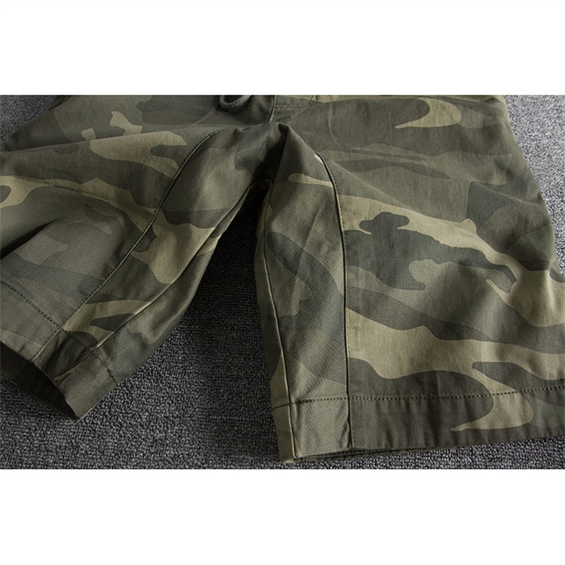 Calvin - Miesten camouflage-shortsit - Rento tyyli-Miesten shortsit-EmiyoSuomi