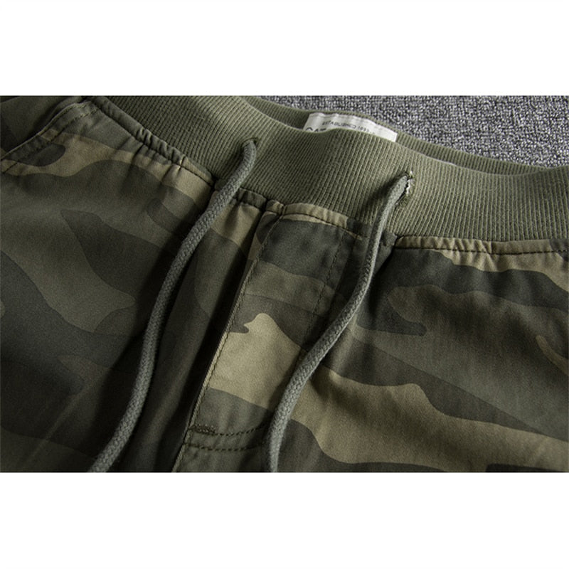 Calvin - Miesten camouflage-shortsit - Rento tyyli-Miesten shortsit-EmiyoSuomi