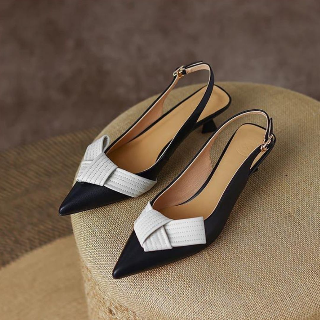 Slingback-Korkokengät - Terävä Kärkinen - Tyylikäs & Chic - EmiyoSuomi