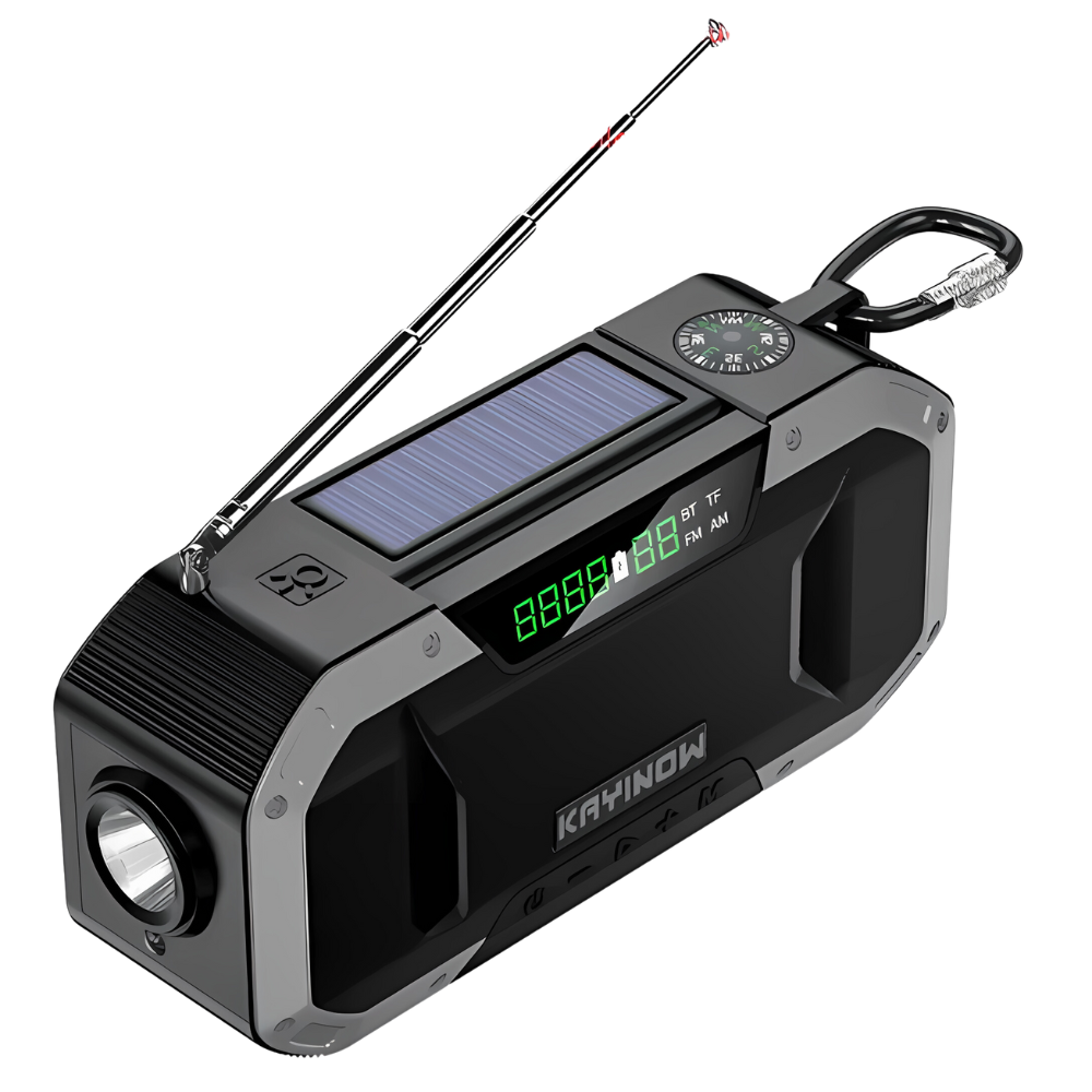 Kattava Hätäradio - SurvivorLight-***Uitgebreide Noodradio - SurvivorLight-EmiyoSuomi