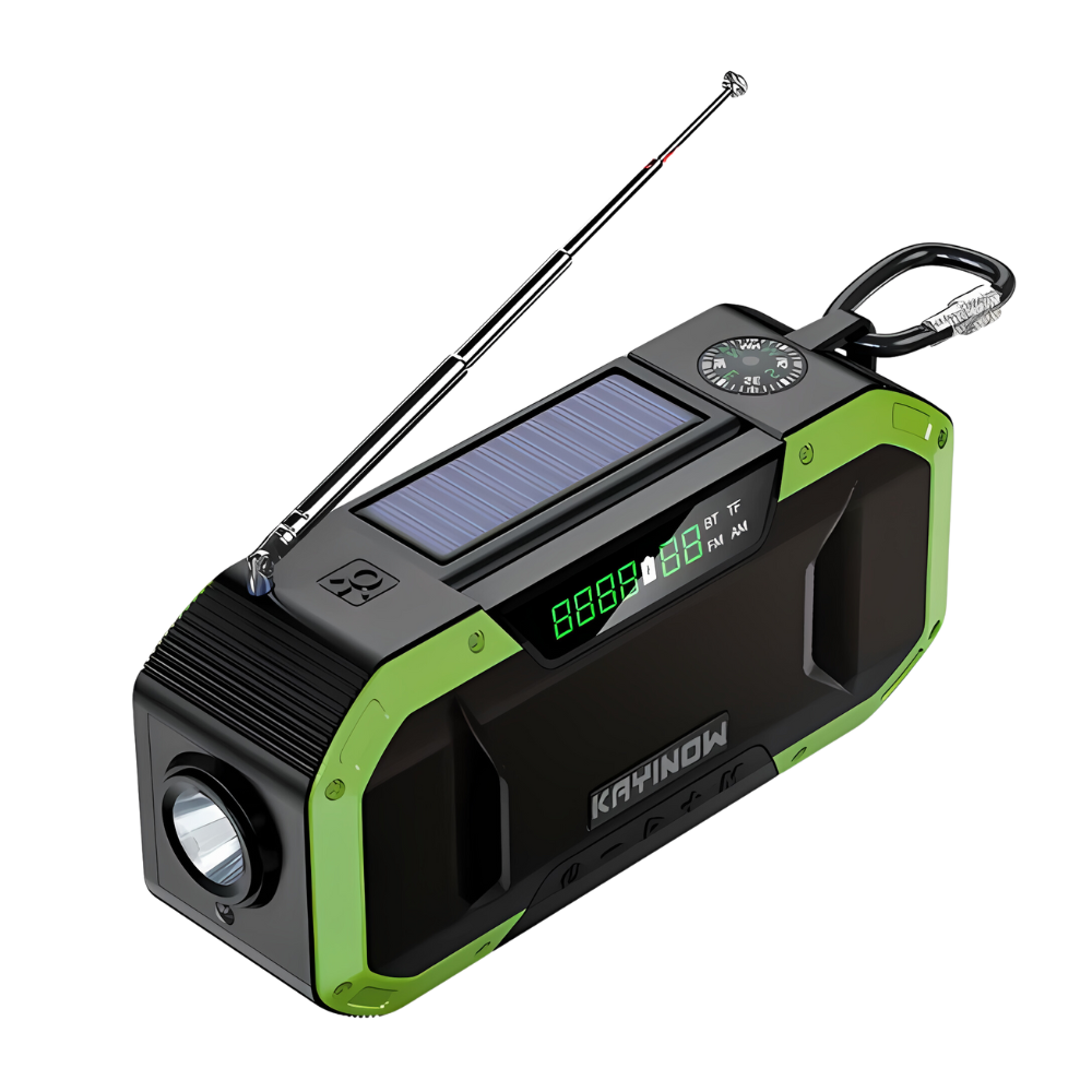 Kattava Hätäradio - SurvivorLight-***Uitgebreide Noodradio - SurvivorLight-EmiyoSuomi