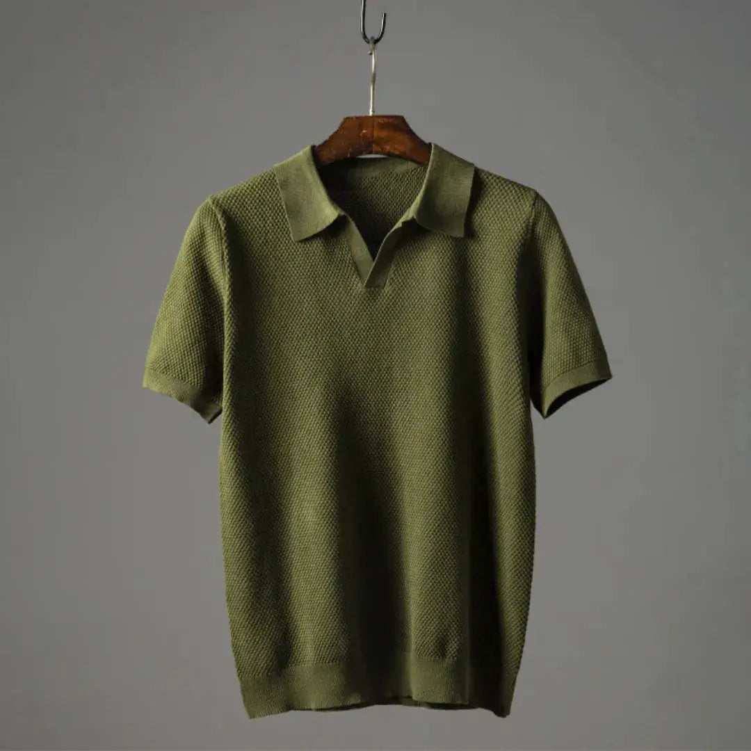 Miesten puuvilla casual paita | Valer Peru-puuvilla polo