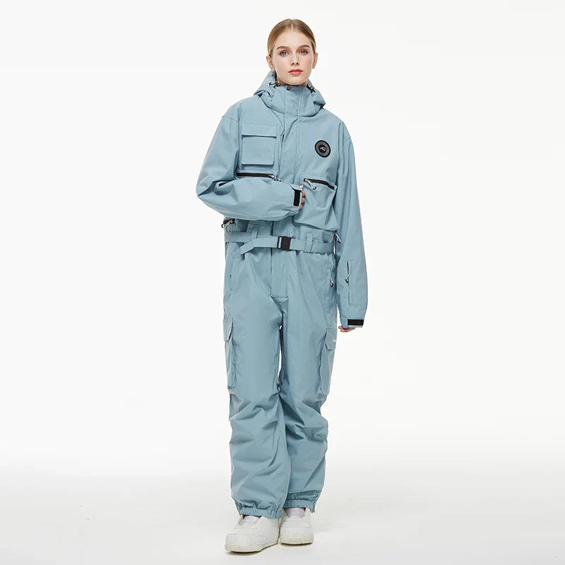 Vedenpitävä hiihtokombinaatti - lämpöeristetty - aikuisille