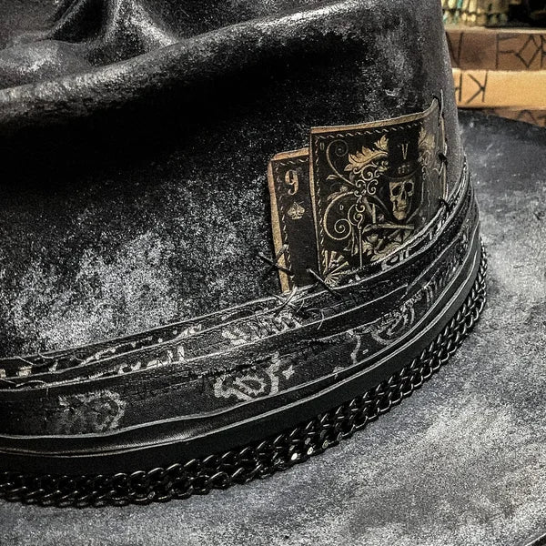 Zkull - Hattu Käsintehty - Uniikki Suunnittelu vivano-warszawa