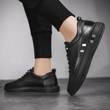 Konf - Aito Nahkainen Rento Kenkä - Confort et Style-Kengät Miehet-EmiyoSuomi