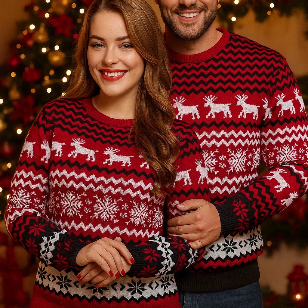 Alicja – Värikäs Joulusweater – Uniikki – Laadukas – Tyylikäs - EmiyoSuomi - Joulupuserot