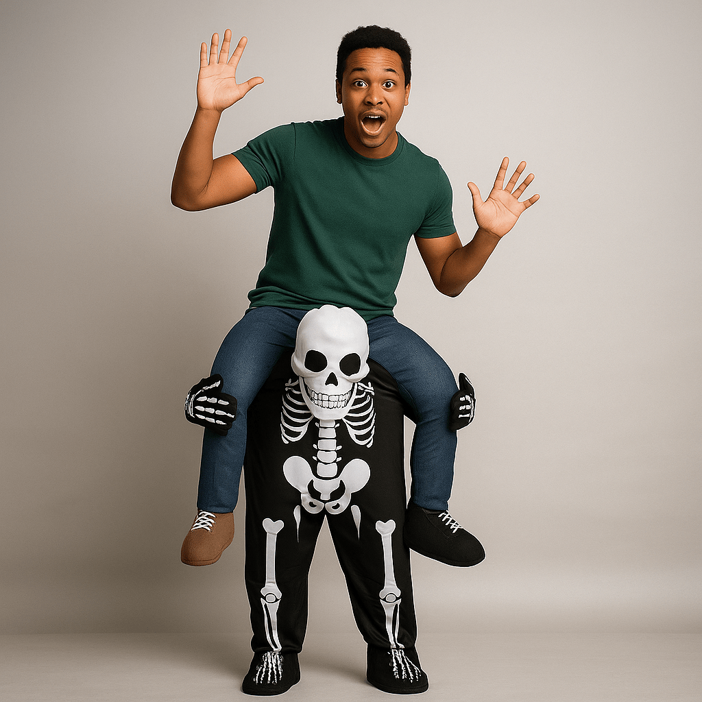 Antonio - Hauska Halloween - ja Karnevaalikostuumit - Uniikki Suunnittelu - EmiyoSuomi - Halloween