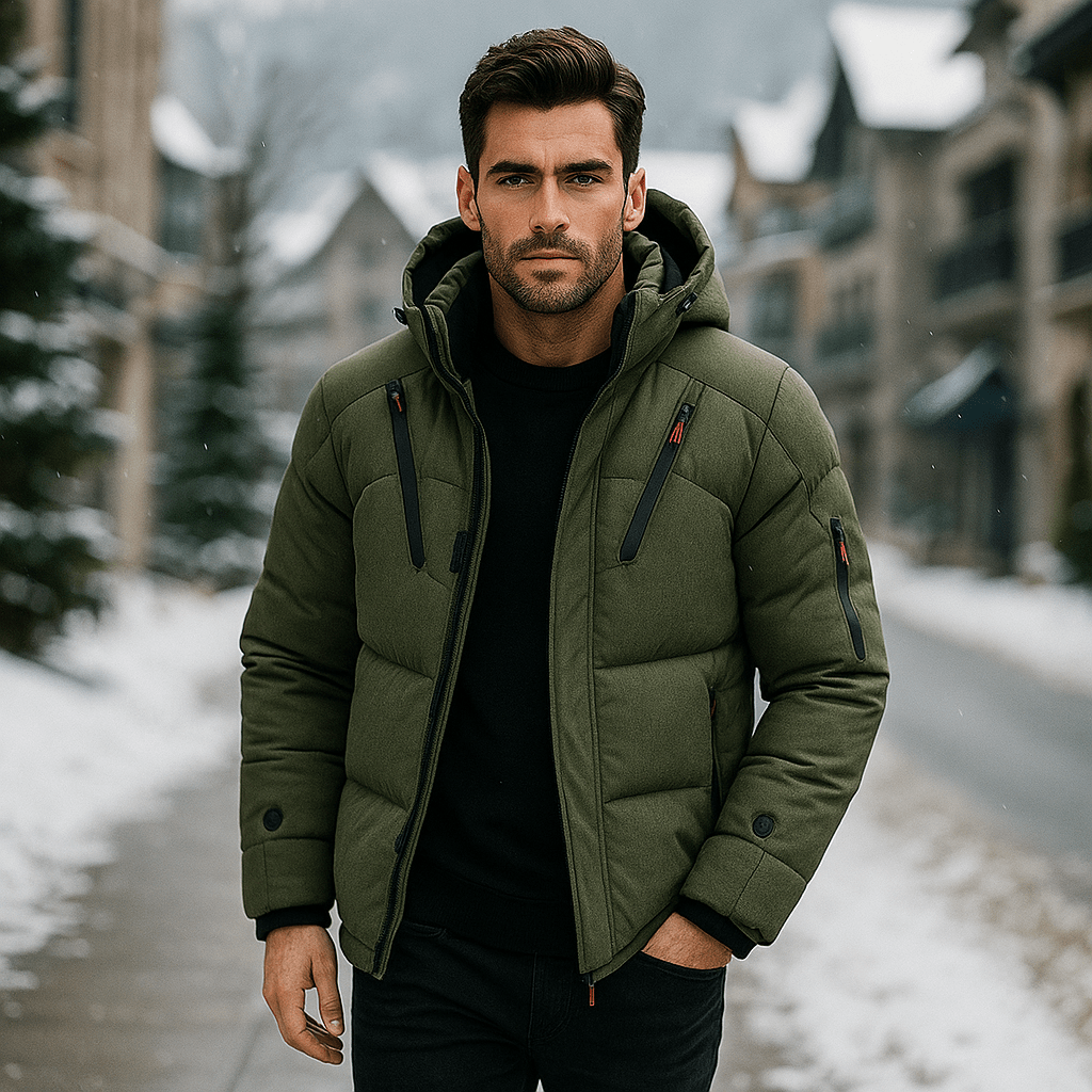 Arctic Shield Miesten Untuvatakki - Irrotettava Huppu - EmiyoSuomi - Takit - Miehet