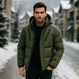 Arctic Shield Miesten Untuvatakki - Irrotettava Huppu - EmiyoSuomi - Takit - Miehet