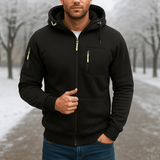 Arlo - Vedenpitävä Takki Hupulla Miehille - Mukavuus & Tyyli - EmiyoSuomi - Takit - Miehet