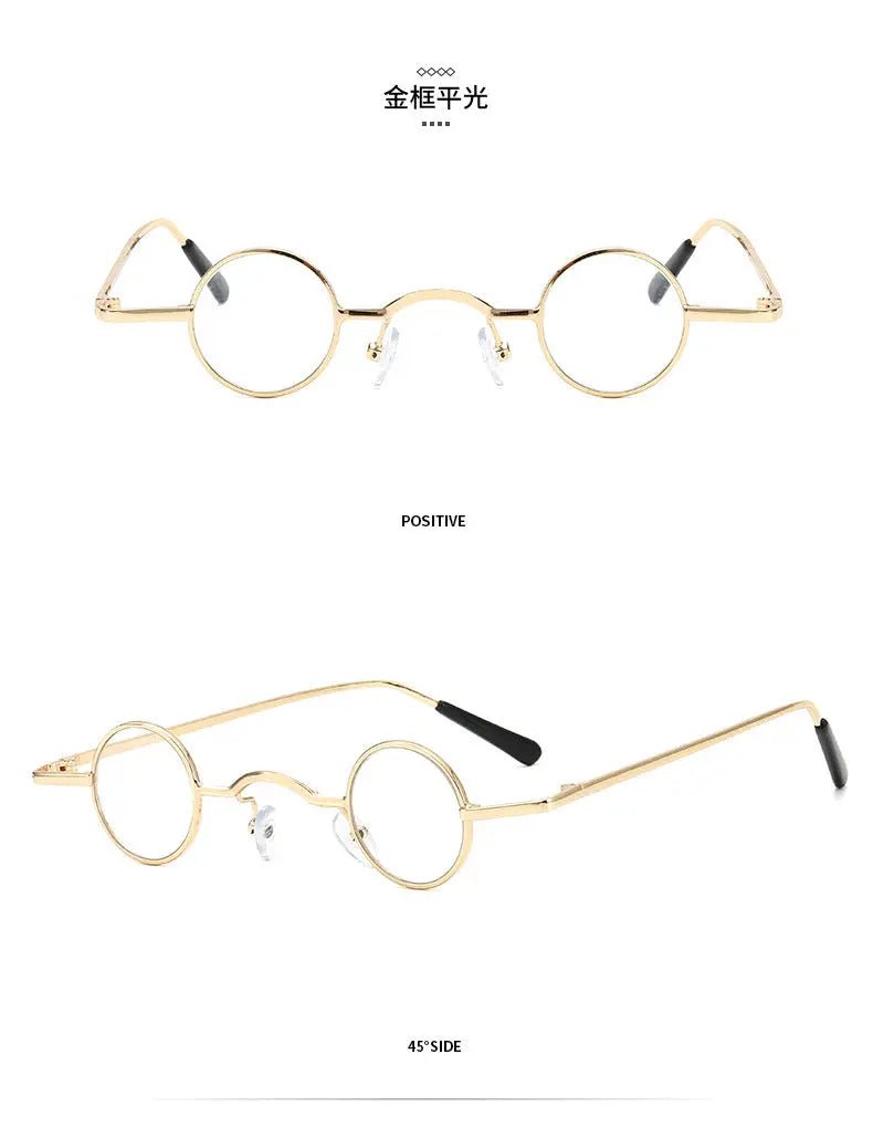 Ashley – Pyöreät Retro Aurinkolasit Unisex - EmiyoSuomi - Aurinkolasit