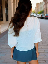 Kevyt Naisten Paita - Hengittävä Kangas - Avoin-Kesäasut-EmiyoSuomi