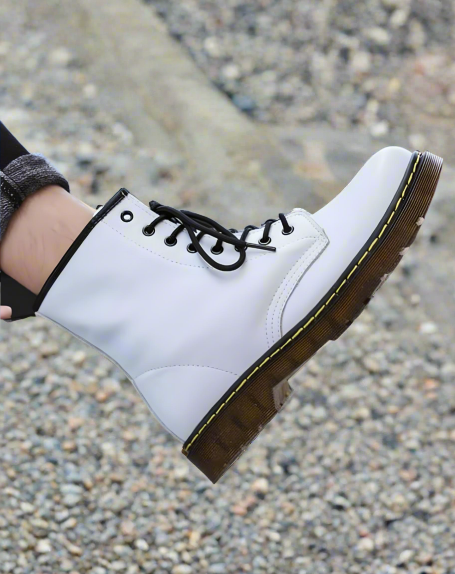 Trendikkäät Kestävät Nahkatalvisaappaat - Naisille - Mukavuus & Tyylikkyys-kengät-EmiyoSuomi