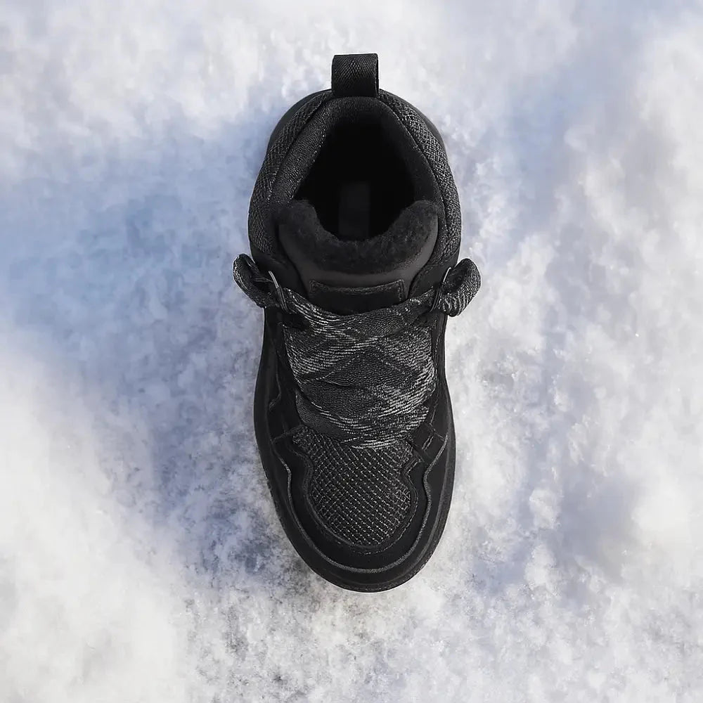 Naisten Talvikengät – Rajoitettu Erä Nappanahkaa