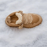 Naisten Talvikengät – Rajoitettu Erä Nappanahkaa