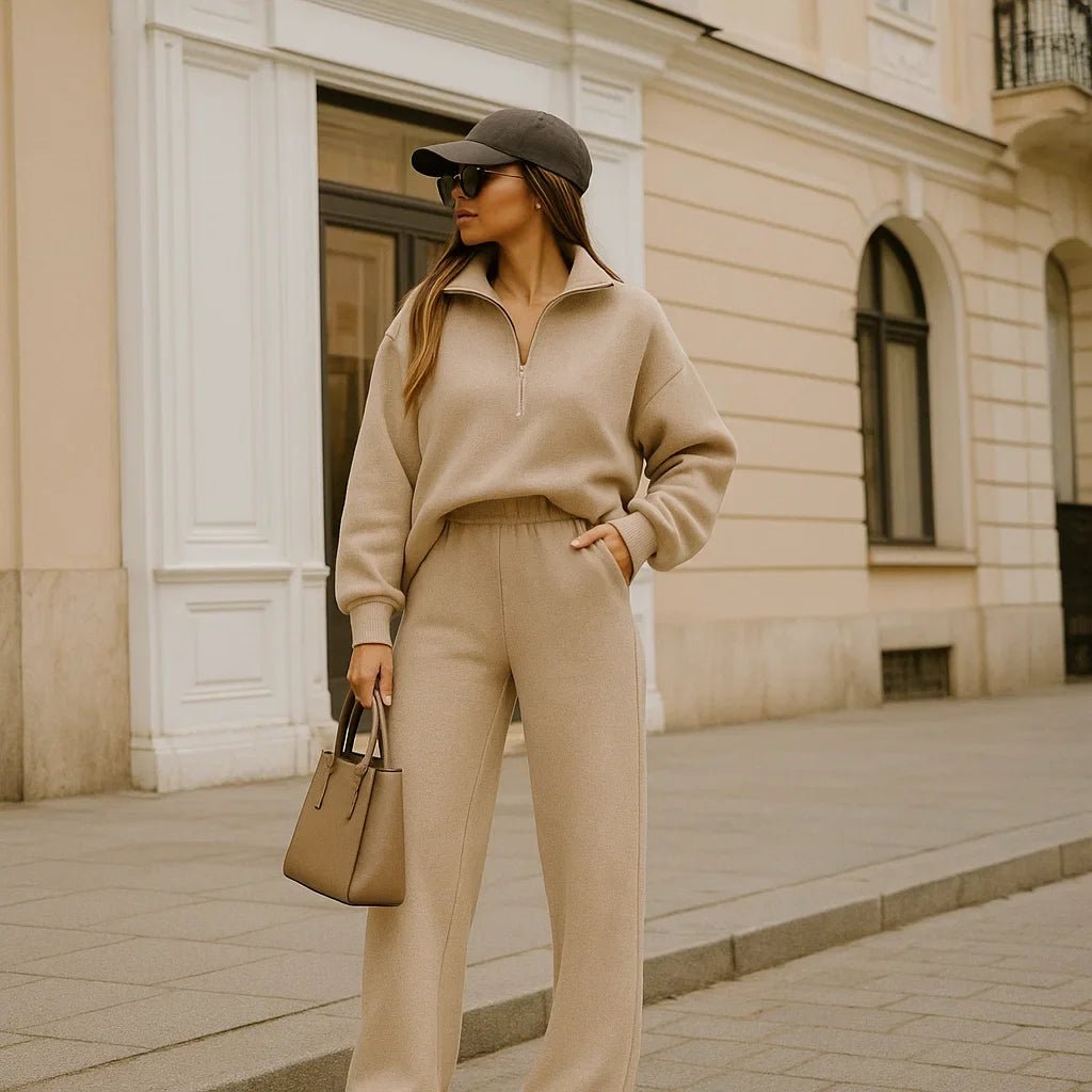 Corvessa - Naisten collegepuku - Mukava leikkaus - Minimalistinen tyyli - EmiyoSuomi - Verkkapuku