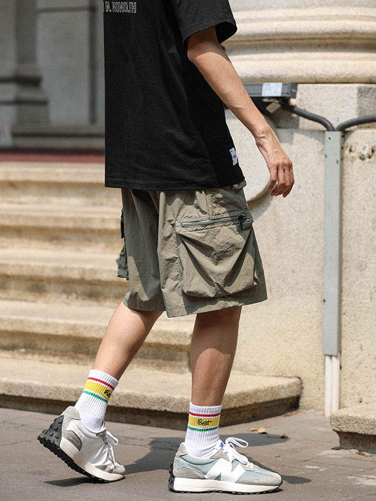 Roger – Cargo Shorts Miehet Toiminnalliset Muoti-Miesten shortsit-EmiyoSuomi
