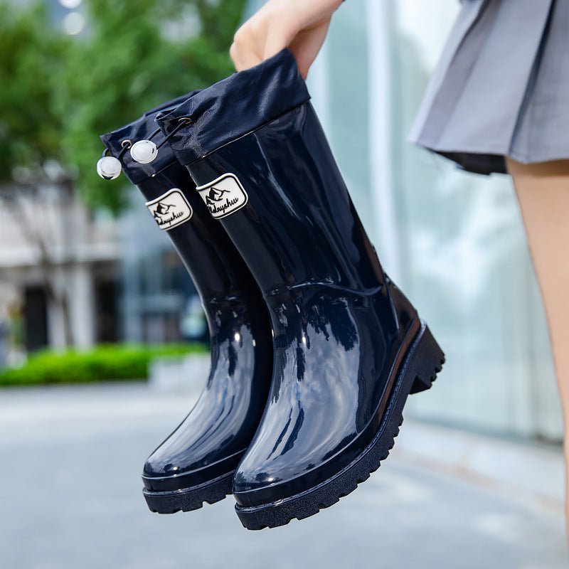 Dame Kumisaappaat Stilla - Korkea Laatu - Säädettävä Nauhajärjestelmä - EmiyoSuomi - Saappaat Nainen