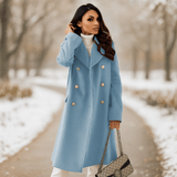 Damejakke - Kaksoisnapitus - Pitkähiha - Käänteet - Tyylikäs - EmiyoSuomi - Takki Nainen