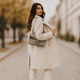 Damejakke - Kaksoisnapitus - Pitkähiha - Käänteet - Tyylikäs - EmiyoSuomi - Takki Nainen