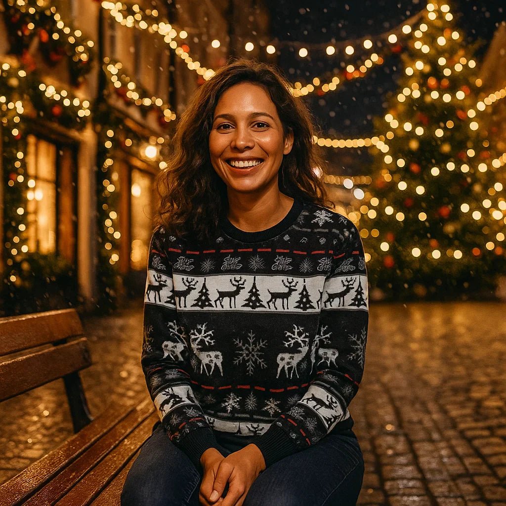 Dyone – Miesten Joulupaita – Tyylikäs – Lämmin – Juhlava - EmiyoSuomi - Joulupuserot