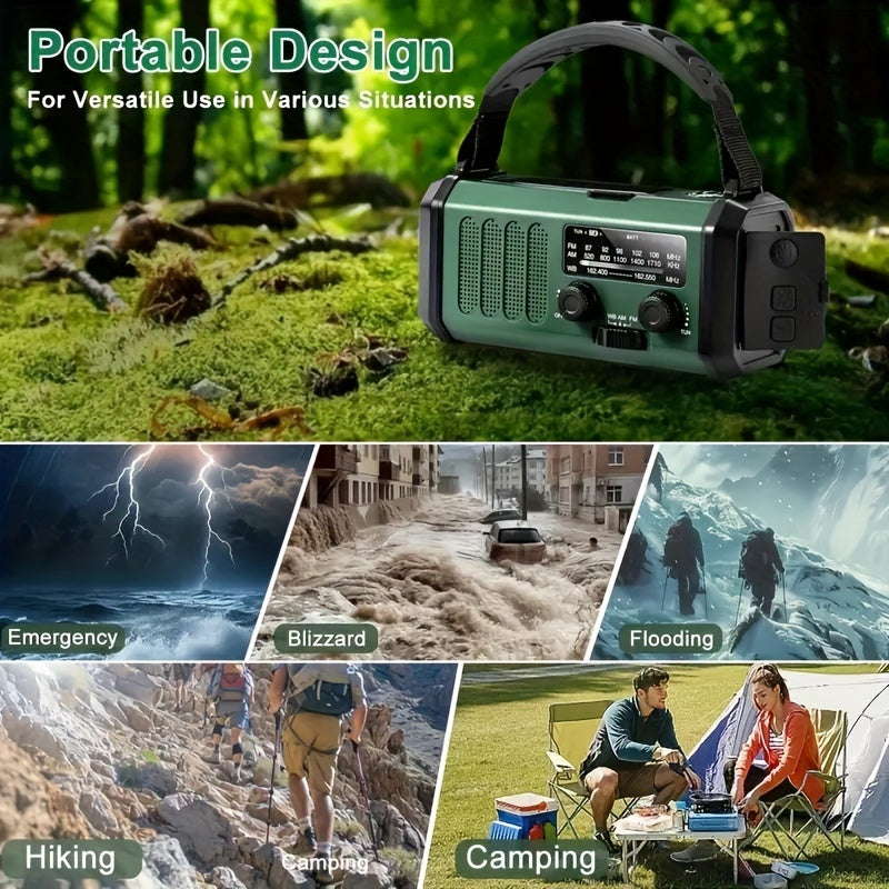 Monitoiminen Hätäradio - SurvivorPower-***Multifunctional Emergency Radio - SurvivorPower-EmiyoSuomi