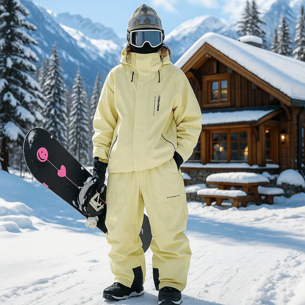 Ekologinen unisex hiihtotakki Activra – talvipuku - EmiyoSuomi - Ski takit
