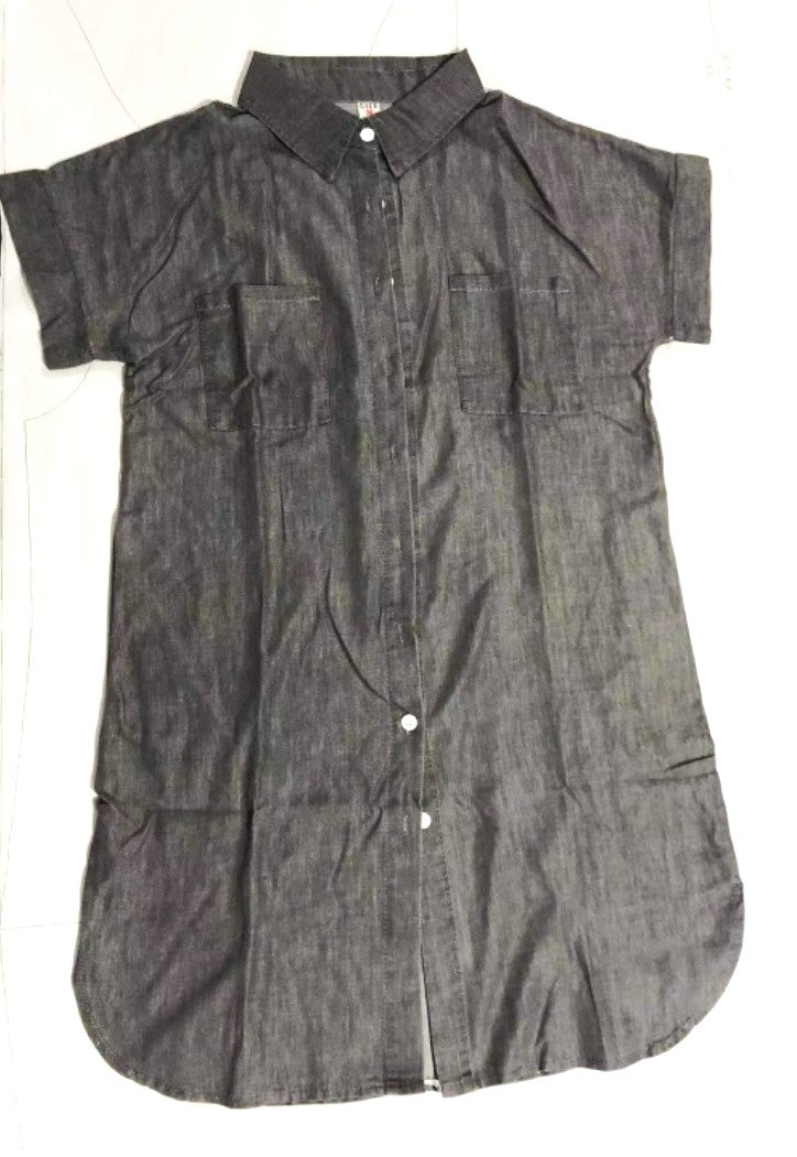 Emma-farkkumekko – Rento tyyli – Trendikäs 2023-Mekot-EmiyoSuomi