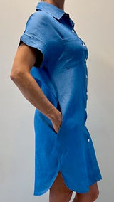 Emma-farkkumekko – Rento tyyli – Trendikäs 2023-Mekot-EmiyoSuomi