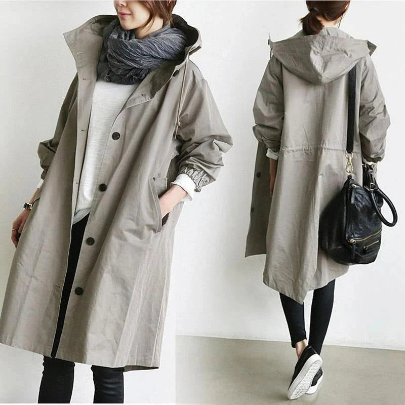 Simona Waterdichte Trenchcoat - Stijlvol - Functioneel - Comfortabel