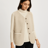 Fleece Thermo Takki Naisille - Lämmin - Mukava - Kevyt - EmiyoSuomi - Naisten liivi