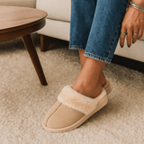 Fluffy Beige - Tossut – Pehmeys ja lämpö - EmiyoSuomi - Naisten talvikengät