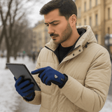 Gants Tech Touch – Lämpimät ja Kosketusnäytölle Sopivat Vedenpitävät - EmiyoSuomi - Lämmitettävät käsineet