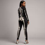 Halloween - puku - Kummitusluuranko - Uniikki ja pelottava asu - EmiyoSuomi - Halloween