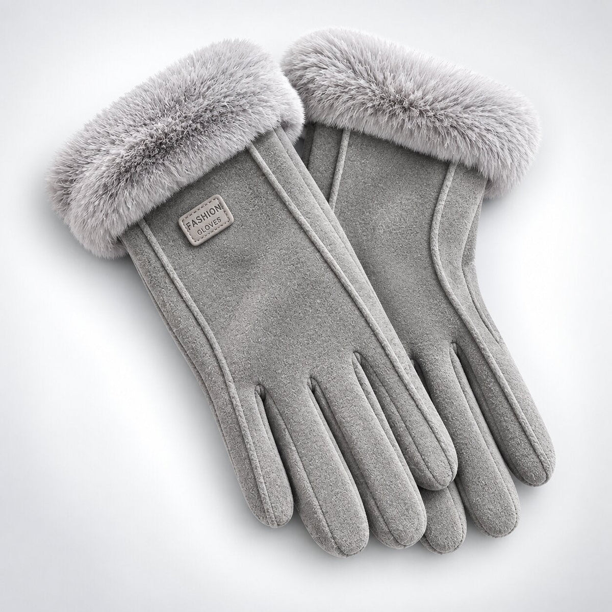 Naisten talvihanskat lammastaljalla vuorattu kosketusnäyttöyhteensopiva