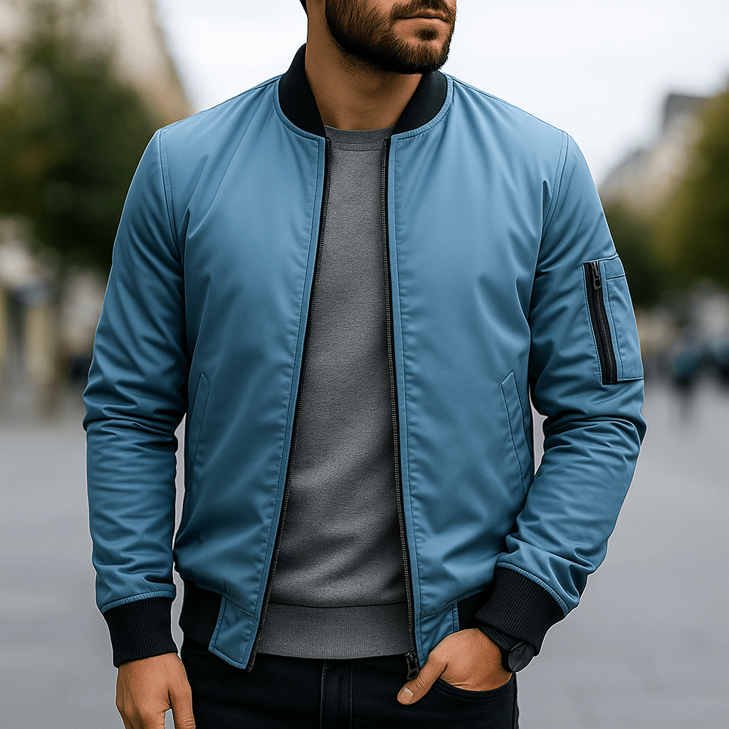 Harold bomber - takki – kevyt, tyylikäs ja mukava - EmiyoSuomi - Takit - Miehet