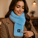 HeatCozy – Tyylikäs Lämmitettävä Huivi Tekokarvasta - EmiyoSuomi - Huivit