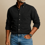 Henry – Vintage miesten pitkähihainen paita - EmiyoSuomi - Miesten T - paidat