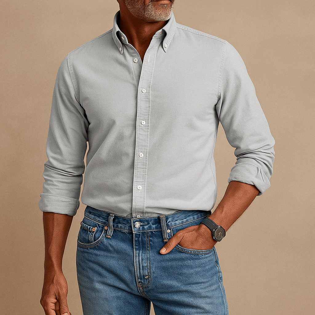 Henry – Vintage miesten pitkähihainen paita - EmiyoSuomi - Miesten T - paidat