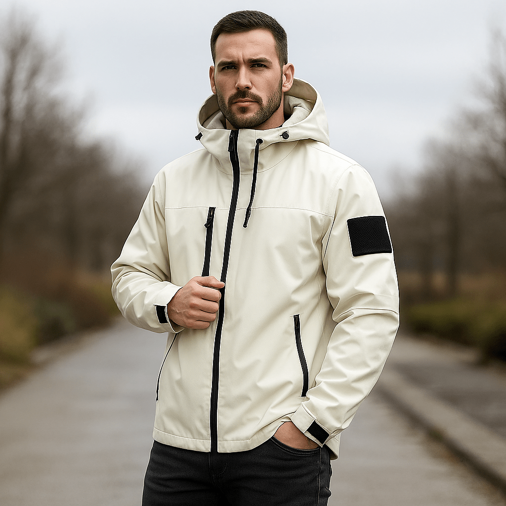 Herra toiminnallinen cargo - takki - tuulenpitävä - kestävä - käytännöllinen - EmiyoSuomi - Takit - Miehet